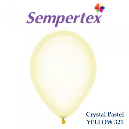 Sempertex Crystal Pastel YELLOW 321