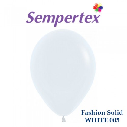 Sempertex Fashion Solid WHITE 005