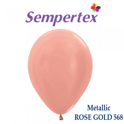 Sempertex Metallic ROSEGOLD 568