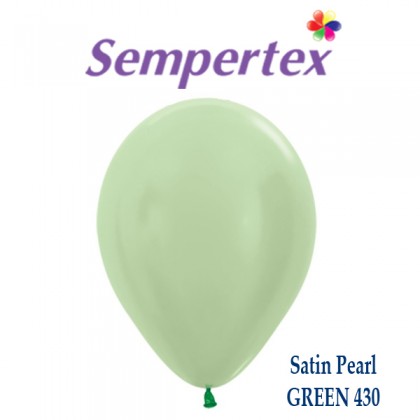 Sempertex Satin Pearl GREEN 430