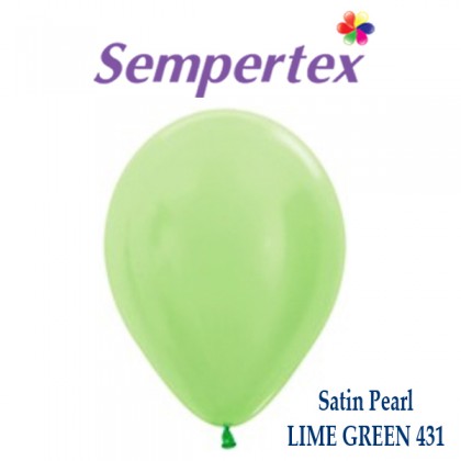 Sempertex Satin Pearl LIME GREEN 431