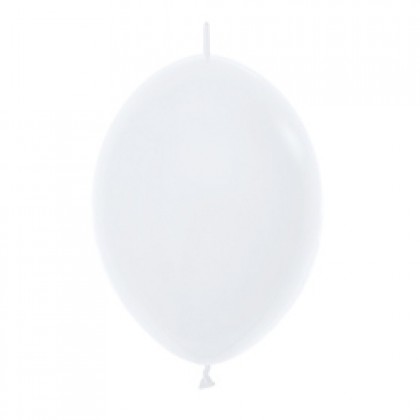 12" LOL Balloon White