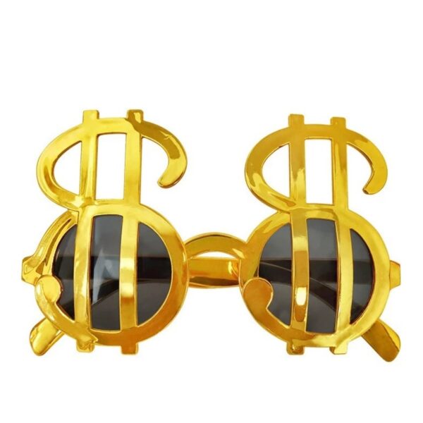 Gold Dollar Glasses