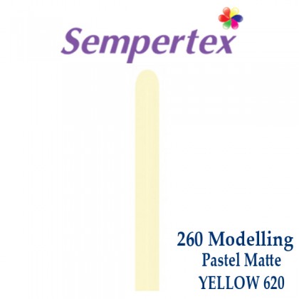 260 Sempertex Pastel Matte YELLOW 620