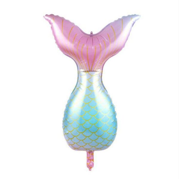 Pink Blue Mermaid Tail