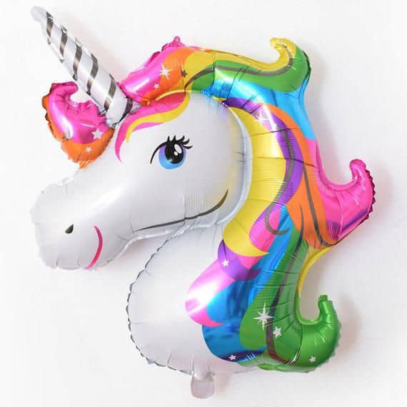 Unicorn balloon foil