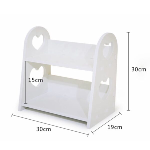 2 Layer Stand - White