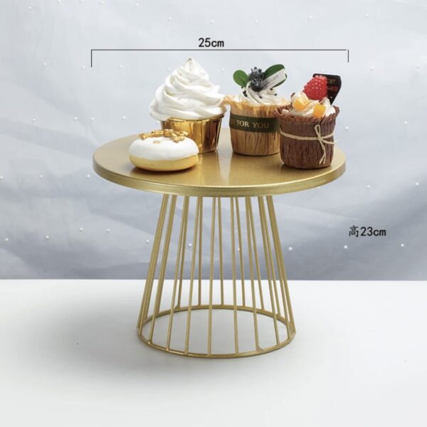 Cake Stand - Gold