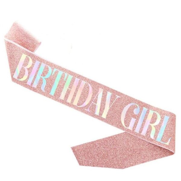 Birthday Girl Sash