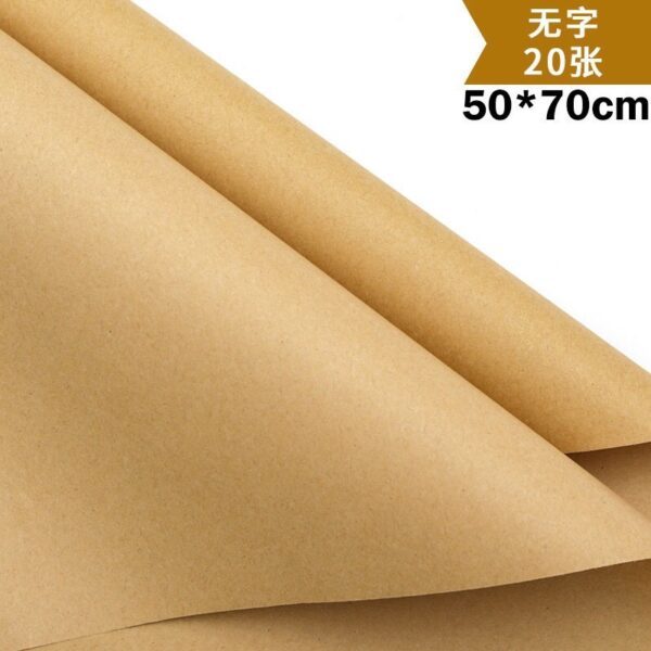 KRAFT FLOWER WRAPPING PAPER（20CM）